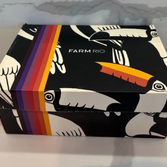 NEW FARM Rio Rainbow Island Platform Sneaker Tennis Shoe Natural Weave Sun EU 42 - Picture 12 of 13